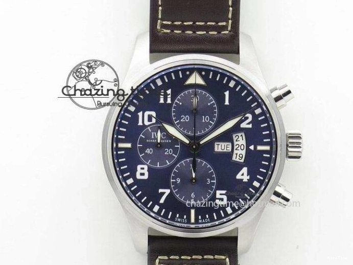 MIROTIME 0307 Durable Big Pilot IW329702 M+F 1:1 Best Edition Green Dial on Green Leather Strap MY 7006